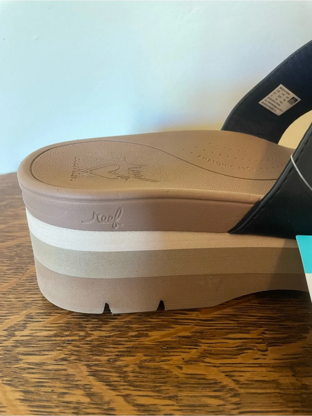 Reef Women's “Banded Horizon” Platform Sandal